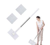 Mini fregona de mano - Mini fregona para espacios pequeños - 70 cm de longitud Paños de microfibra compatibles para limpieza del hogar Baño Cocina Hogar