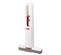 Mini Fregona Portátil Autoexprimible, Uso Húmedo y Seco, Fregona Absorbente Fuerte y Perezosa para Cocinas de Baño (Un poste (3 cabezas de trapeador))