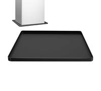 Mini Fridge Silicone Mat - Under Refrigerator Mat, Leak-Proof Silicone Protector with Heavy-Duty Floor Shielding, Refrigerator Drip Mats, Home Office Accessory, Kitchen Hotel Rv Use for Protection