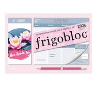 Mini Frigobloc hebdomadaire Une Année Zen: De septembre 2025 à décembre 2026