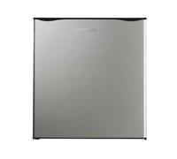Cecotec Nevera Pequeña Frigorífico Mini Minibar 46L GrandCooler 20000 SilentCompress Inox E. Altura 48,7cm, 48 cm de Ancho, Bajo Consumo, Puerta Reversible, Funcionamiento Cíclico, Inox