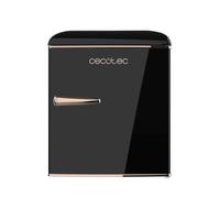 Mini Frigorífico Retro 45L Negro con Icebox y Eficiencia Energética Clase E de Cecotec