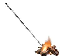 Mini fuelle de camping | Fuelles contra incendios telescópicos,Fuelles de engranajes para exteriores, herramienta de bramido de fuego plegable resistente a la intemperie de acero inoxidable para inici