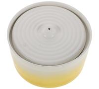 Mini Fuente de cerámica para Gatos con calefacción, 1300 ml, circulación de Agua Fresca, dispensador automático silencioso, fácil de Limpiar, para hogares con múltiples Gatos