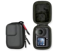 Mini funda de transporte para DJI Osmo Action 6, bolsa de almacenamiento de viaje, impermeable, EVA, cuerpo duro, caja protectora, organizador portátil con mosquetón para cámara Osmo Action 6