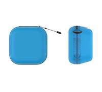 Mini funda de transporte para Takara Tomy Punyrunzu, bolsa portátil de almacenamiento de viaje, a prueba de polvo y golpes, con correa de mano, cómoda sujeción, accesorios de viaje, Blue, Mini funda