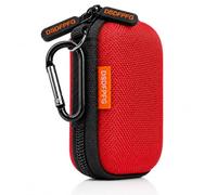 Mini funda rígida pequeña para Apple Airpods, auriculares, Samsung Galaxy Buds, auriculares con cable/inalámbricos, tapones para los oídos, monitor interno, cable USB, unidad flash, funda de