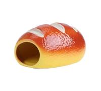 Mini Funny Hamster Unique Bread Shape Ceramic House for Small Animals Chinchilla Bed Pet Supplies