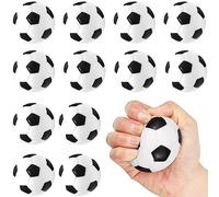 Mini Fútbol 12 Piezas, Balones de Espuma, Pelota Antiestres Niños, Balones de Fútbol Pequeños, Balones Antiestrés para Niños y Adultos