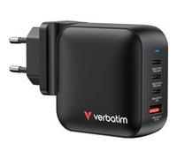 Cargador de Pared Universal Verbatim Mini GaN Wall Charger/ 3xUSB Tipo-C/ 1xUSB/ 100W
