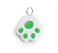 Mini Gato/Perro Localizador GPS de Seguimiento, Portátil Gato GPS Tracker Cat Collar Tracker, Mini Anti-perdida a Prueba de Agua Bluetooth Localizador Accesorios, Smart Bluetooth Tracker (Verde)