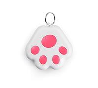 Mini Gato/Perro Localizador GPS de Seguimiento, Portátil Gato GPS Tracker Cat Collar Tracker, Mini Anti-perdida a Prueba de Agua Bluetooth Localizador Accesorios, Smart Bluetooth Tracker (Rosa)