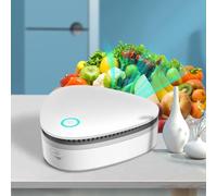 Mini generador de ozono purificador de aire Eliminador de olores Purificador de iones negativos Máquina de ozono de limpieza de carne de frutas y verduras para preservación de alimentos Esterilización