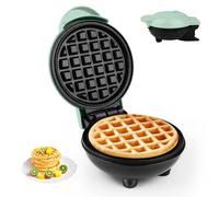 Mini Gofrera-Diámetro:10 cm -220 V- 350 W- Pequeña Gofrera Clásica,Mini Waffle Maker,Waffelen una Persona, Compacto, Apto para Tours