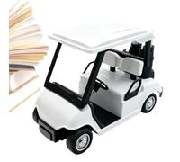Mini Golf Cart - Golf Cart Toy, Desktop Decoration Collectible Tabletop | 4.53x2.56x2.95 Inch | Mini Golf Cart Mini Vehicle Theme Party | ABS Golf Cart Toy Desktop Decoration For Living Room Bookshel