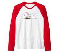 Mini Golf GNOME For Women Funny Golfing Graphic Love Golf Camiseta Manga Raglan