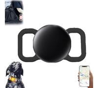 Mini GPS Tracker, Undetectable Car Tracking Device with Magnetic Case, Vehicles Tracking Device for Cars Kids Dogs, No Subscription Fee(Available for iOS) (Keychain+Tracker-Black 1pcs)