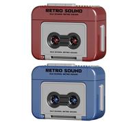 Mini grabadora de Cinta, Llavero con Colgante de de música, Llavero Retro grabable con música, Llavero de diseño Compacto para decoración, Reproductor de microcasete para Mochilas, microcasete, 2