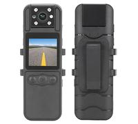 Mini Grabadora de Video con Cámara de Cuerpo, Cámara de Cuerpo de Policía Portátil con Visión Nocturna, Cámara de Video con Rotación de 180 °, Grabadora de Cámara de Cuerpo