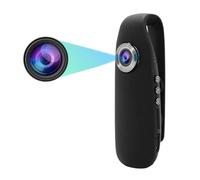 Mini grabadora de video corporal, HD 1080P portátil con visión nocturna, cuerpo portátil pequeño con clip de bolsillo, cámaras traseras S