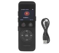 Mini grabadora de voz digital portátil con función de reproducción, dispositivo de repetición AB con tecnología de reducción de ruido que