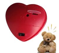 Mini Grabadora de Voz - Inserción De Grabación Interactiva De 60 Segundos - Inserciones de Regalo de Voz Mini Divertidas | para Niños Aula San Valentín Recuerdo para Casa Exter