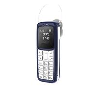 Mini GSM Pocket Teléfono Móvil Dialer Auriculares Inalámbricos para Llamadas Manos Libres y Reproducción de Música, Adecuados para la Mayoría de Teléfonos Inteligentes y Tabletas, Negro