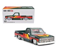 MINI GT Camioneta Kaido Works V3 verde oscuro metálico con gráficos (diseñado por Jun Imai) Kaido House Special 1/64 Diecast Model Car KHMG226