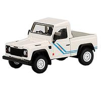 Mini GT Rover Defender 90 Pickup Blanco RHD Escala 1/64 Diecast Collectores Modelo MGT00338-R