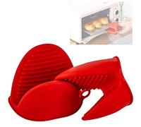 Mini guantes de horno de silicona, guantes de horno de silicona resistentes al calor, guantes de cocina para cocinar y hornear