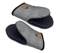 Mini guantes de horno - Resistente al calor con forro interior de silicona antideslizante 2 piezas | Guantes de cocina para hornear, para bandejas calientes para hornear, utensilios, cuencos, casa