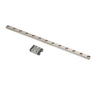 Mini guía de riel lineal MTN9 de larga vida útil, para actualización de máquinas CNC de impresora 3D (250 mm)