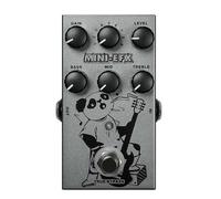 Mini Guitar Efect Pedal Metal Design 9 Tones 3 Band EQ Ajuste Overdrive Distorsión Boost Pedal de sonido de guitarra eléctrica para músicos de metal de rock