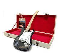Mini Guitar Eric Clapton Crossroad antigua Slowhand blackie stratocaster réplica tribute Model + Hard case box miniaturas escala 1:4 guitarra en miniatura funda colección gadget memorable