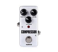 Mini guitarra efecto pedal compresor puro circuito analógico verdadero bypass diseño aleación de aluminio Shell pantalla LCD