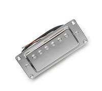 Mini Guitarra Eléctrica Con Pastilla Humbucker Cable De 6 Orificios Y 4 Núcleos Disponible En Varios Colores Puente de guitarra eléctrica pastilla eléctrica(Gold 2Pcs)