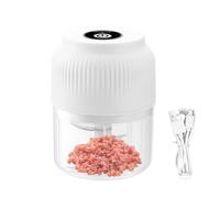 Mini hachoir alimentaire sans fil électrique - viande et ail machine broyeur | gadget cuisine utilitaire | pour citrouille porc pommes de terre piments carottes outil préparation aliments