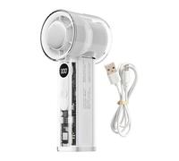 Mini Handheld Portable fan- 182g Lightweight 15.5×6×5.5cm USB Rechargeable Cooling fan| High Speed Airflow Pocket Size Summer fanfor Travel Office Gym Outdoor Use, Quiet Personal Electric fanDevic