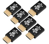Mini HDMI EDID Emulador Passthrough - 1920 x 1080 @ 59 Hz | Diseño compacto | Soporta interruptores HDMI, extensores, receptores AV, divisores de vídeo, 6 piezas
