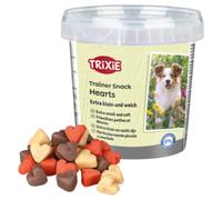 Mini Hearts para Perros - Snacks de Entrenamiento con Pollo, Cordero y Salmón
