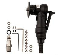 Mini herramienta de chaflán accionada por aire con inserciones de ángulo 8C y 4 rodamientos para corte de metal, tamaño de chaflán ajustable para aplicaciones de acero y aluminio