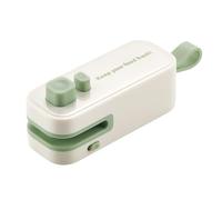 Mini herramienta de sellado de bolsas | Máquina de cierre para bolsas pequeñas | Dispositivo USB recargable de conservación para verduras Chips Carne Frutas Queso