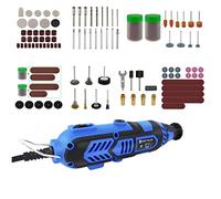 Mini Herramienta Rotativa Multifunción Amoladora Eléctrica con Cable Multiherramienta Taladro Bricolaje | 252 Accesorios | para Pequeñas Manualidades & Proyectos,135W, 6 velocidades