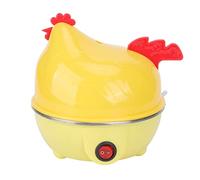 Mini Hervidor de Huevos Eléctrico Hervidor de Huevos Eléctrico, Forma de Pollo, Capacidad para 7 Huevos, Apagado Automático, Mini Máquina de Desayuno, Diseño Lindo, Material