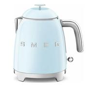 Smeg KLF05PBEU Electric Kettle with a Capacity of 0.8l and a Power of 1400 W KLF05PBEU-pastel Blue, Plastic, Black