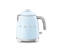 Smeg KLF05PBEU Electric Kettle with a Capacity of 0.8l and a Power of 1400 W KLF05PBEU-pastel Blue, Plastic, Black
