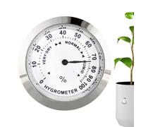 Mini Higrómetro Digital - Medidor De Humedad Mecánico | Controla Temperatura Y Humedad | Ideal Para Hogar, Oficina, Invernadero O Humidor