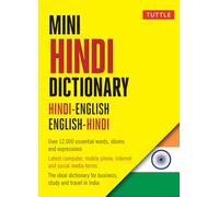 Mini Hindi Dictionary: Hindi-English / English-Hindi (Tuttle Mini Dictiona)