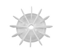 Mini hoja de ventilador de plástico, rueda de ventilador de plástico, accesorios de herramientas de aire para reparación de bricolaje (15 mm)