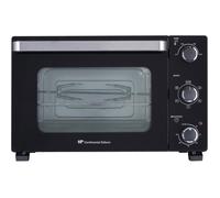 Mini Horno Eléctrico CONTINENTAL EDISON CEMF28B2, 28L, 1500 W, Asador - NEGRO